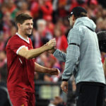Steven Gerrard and Jurgen Klopp.