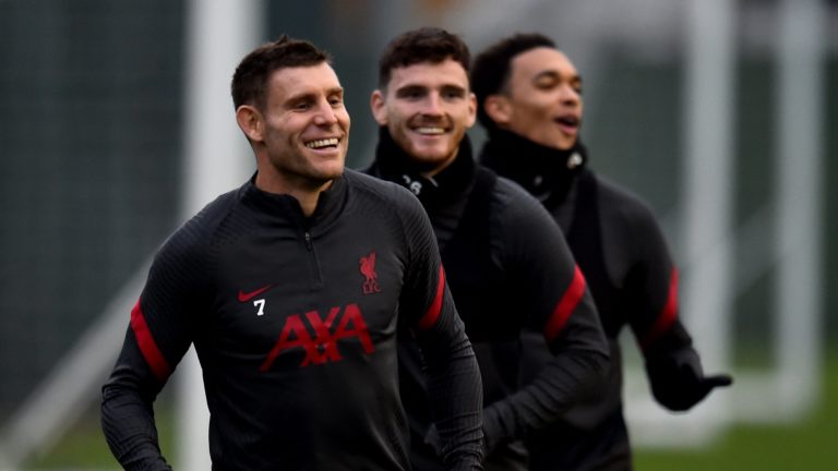 Liverpool training
