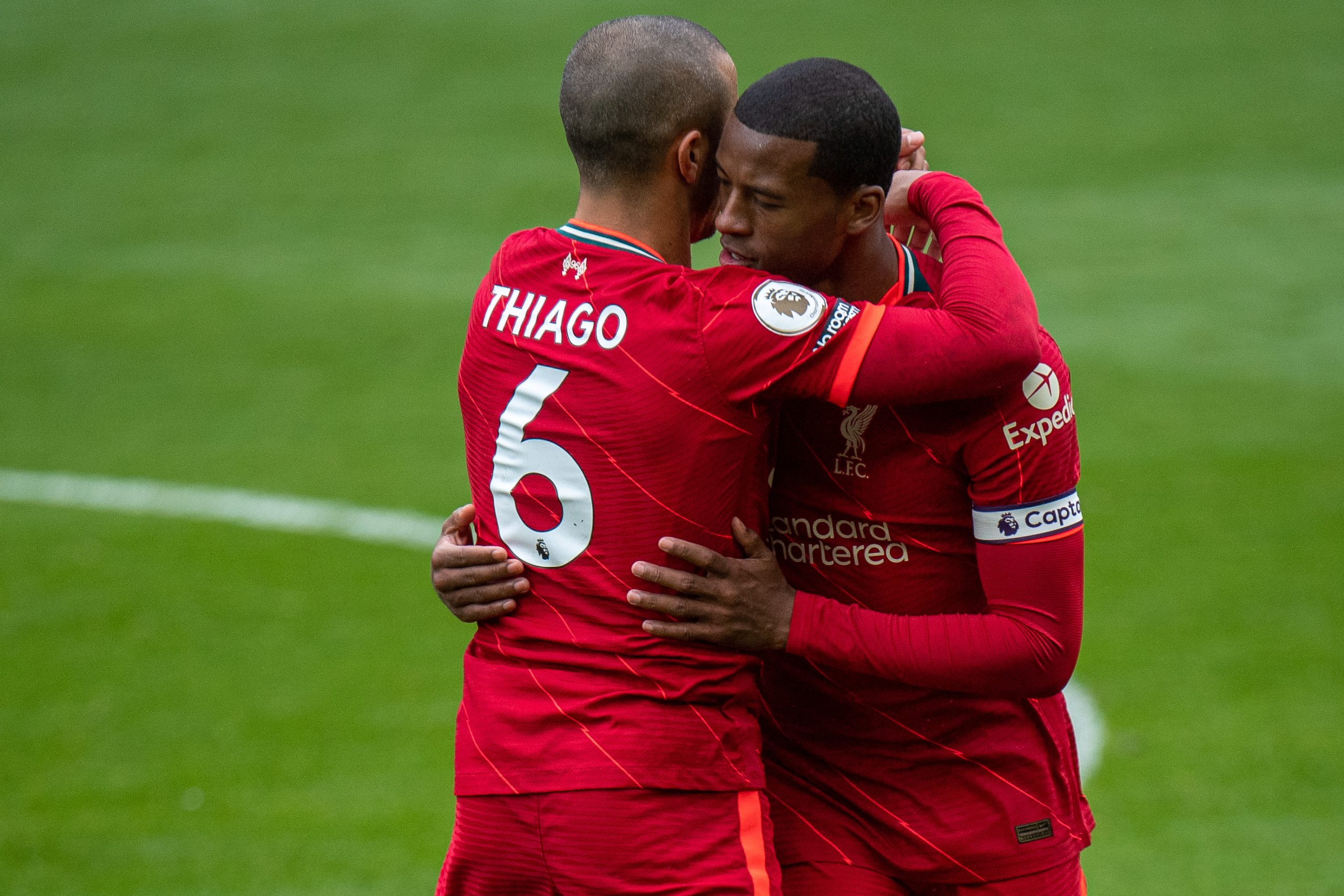 Wijnaldum - Liverpool v Crystal Palace - Premier League