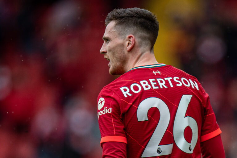 Andy Robertson of Liverpool