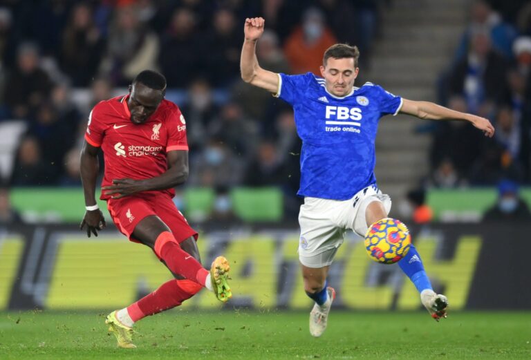 Sadio Mane - Leicester City vs. Liverpool.