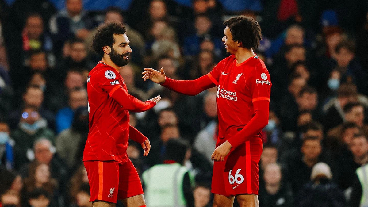 Salah and Trent Alexander-Arnold