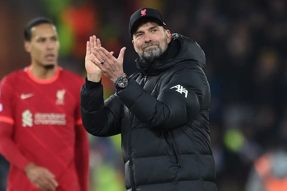 Jurgen Klopp Champions League Inter Milan Anfield March 2022