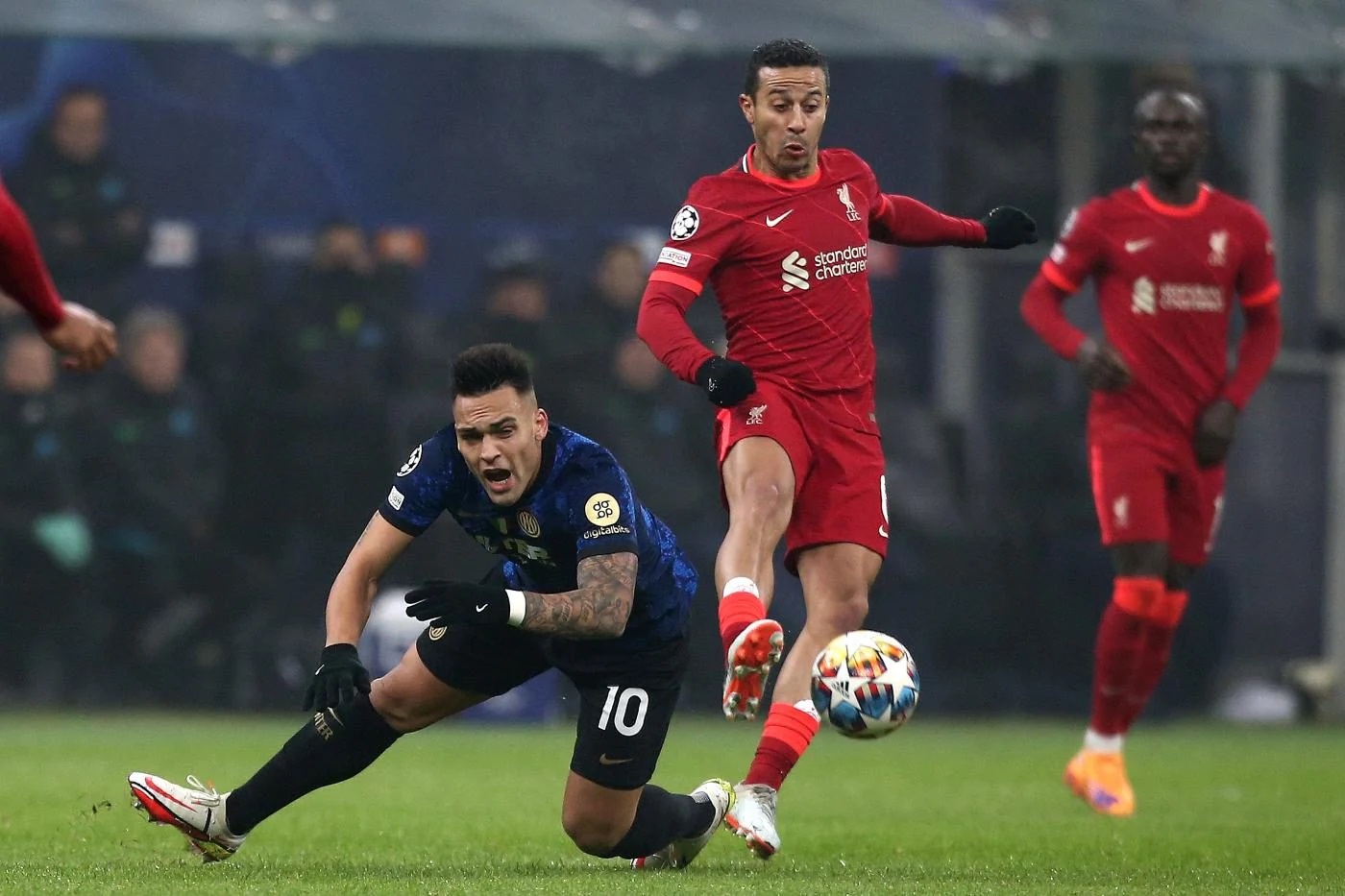 Lautaro Martinez and Thiago Alcantara