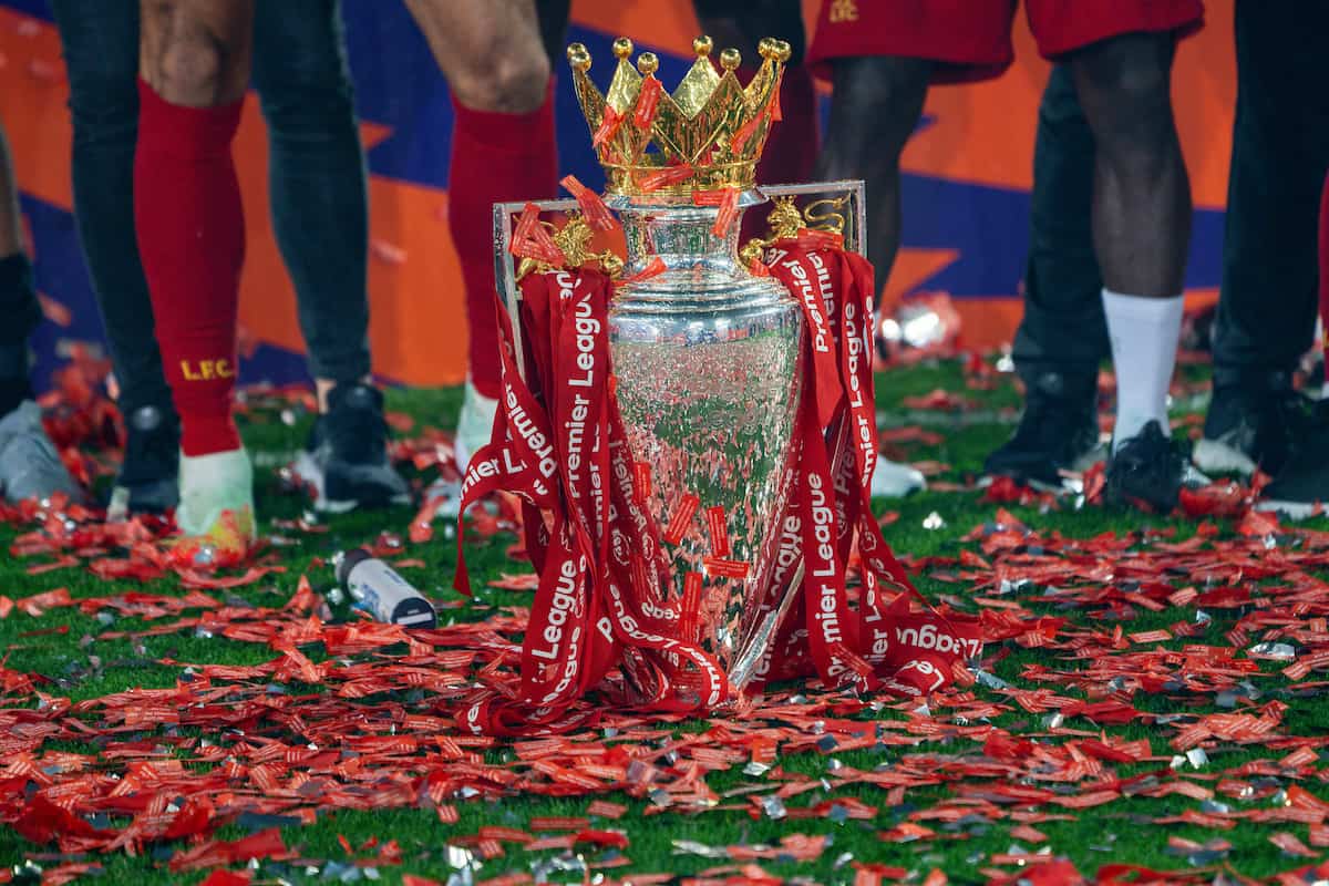 Premier League trophy