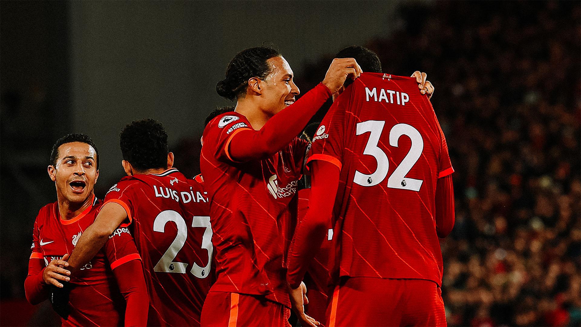 Virgil van Dijk and Joel Matip