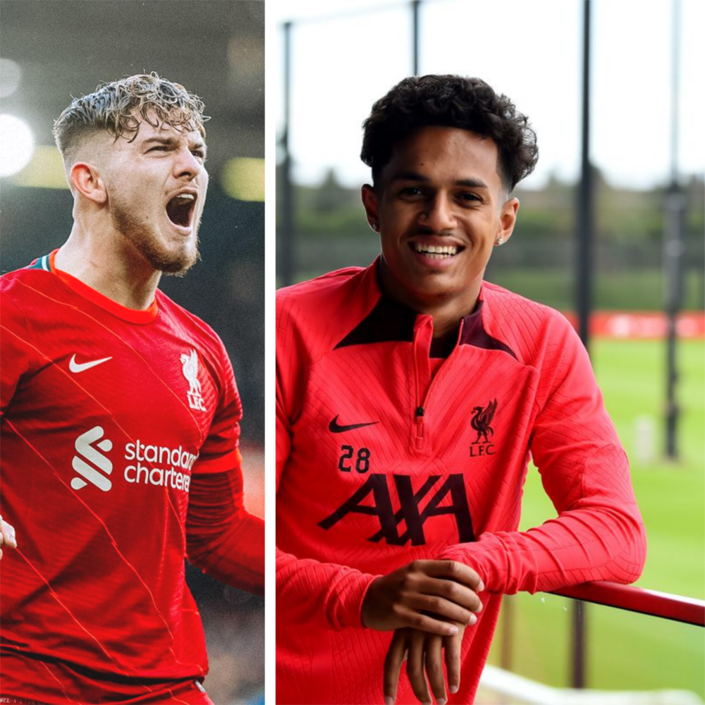 Harvey Elliott and Fabio Carvalho