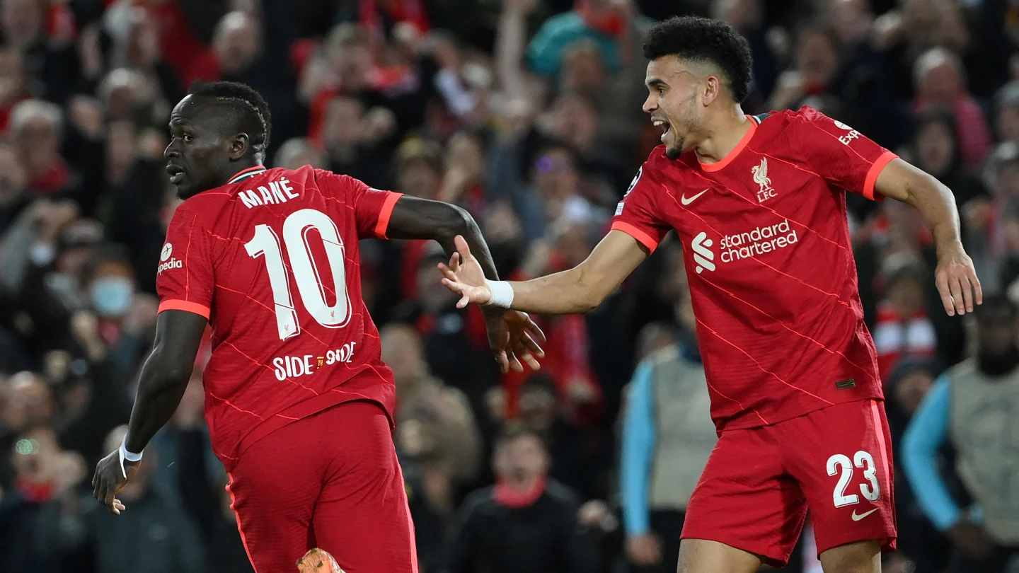 Sadio Mane Luis Diaz
