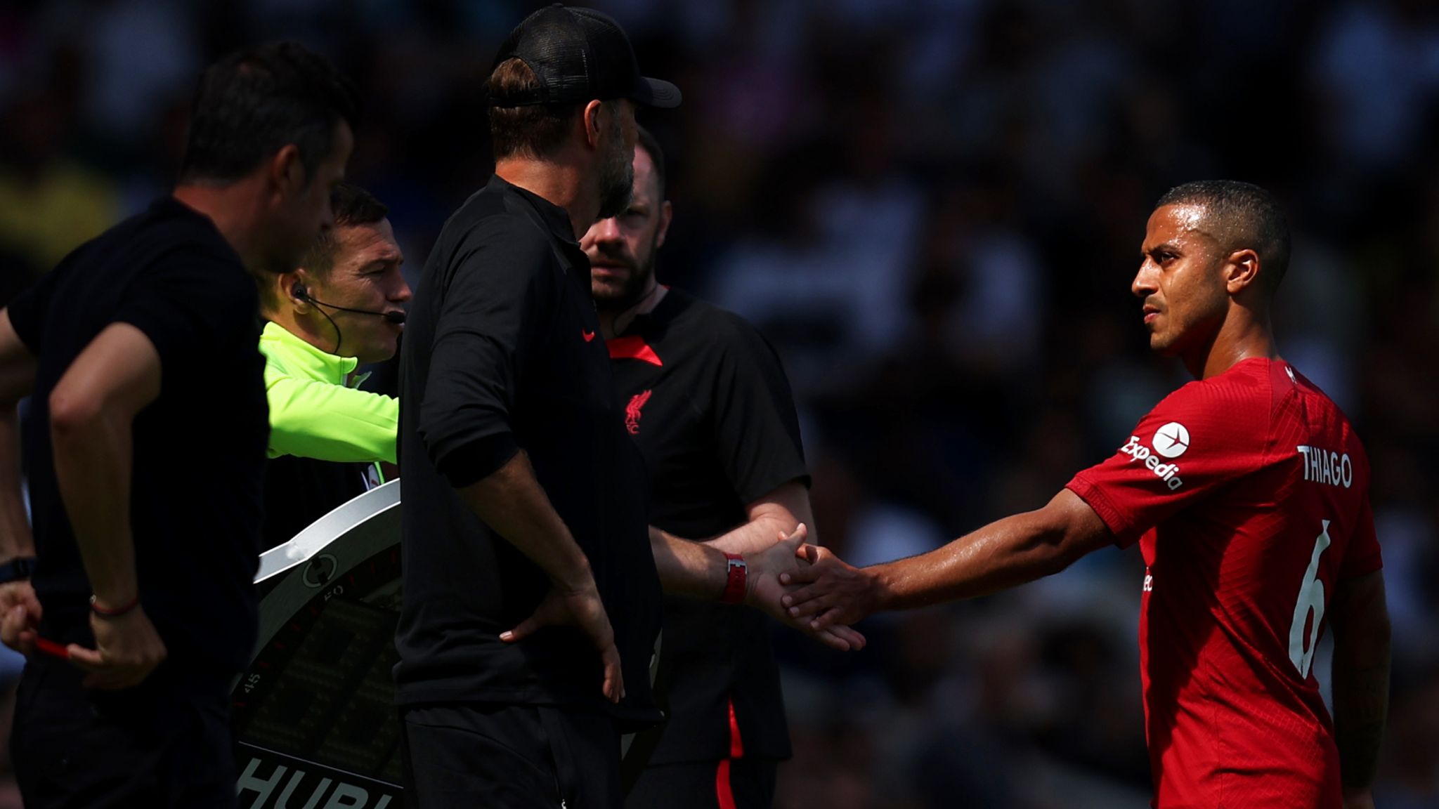 Thiago and Klopp