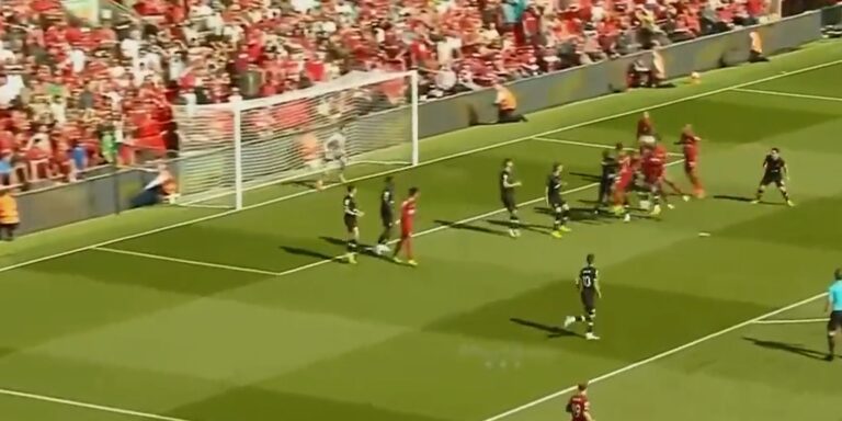 "6 goals from 18 set pieces" Liverpool excelling from corners this season