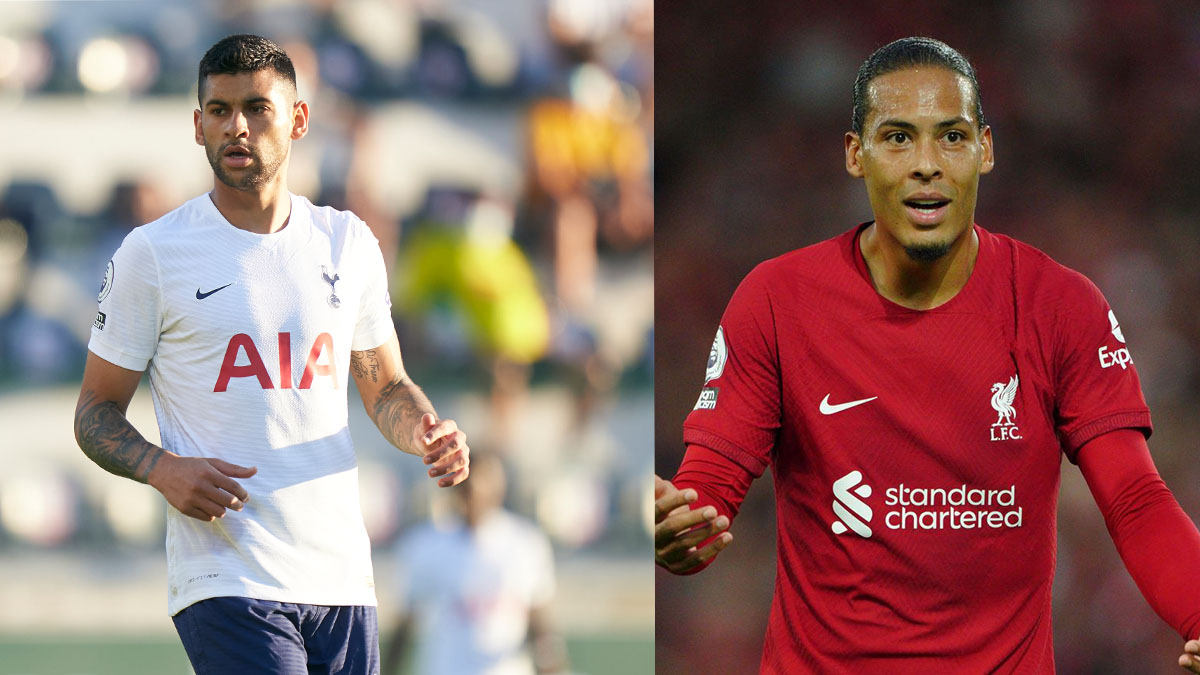 Cristian Romero calls Virgil van Dijk the best centre back in the world
