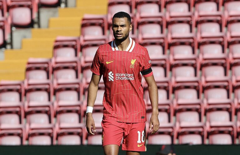 Liverpool v Las Palmas Pre-Season Friendly 11/08/2024. Liverpool s Cody Gakpo during the Pre-Season Friendly match betwe
