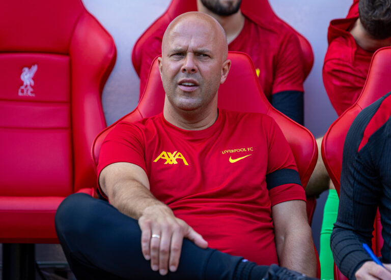 Football - Pre-season Friendly - Liverpool FC v Union Deportiva Las Palmas LIVERPOOL, ENGLAND - Sunday, August 11, 2024: