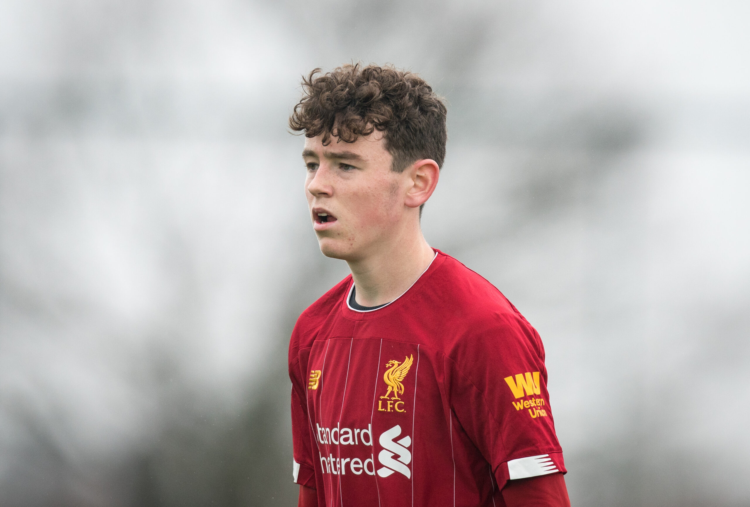Tom Hill of Liverpool during the Premier League 2 match between Tottenham Hotspur U23 and Liverpool U23 at Tottenham Hot