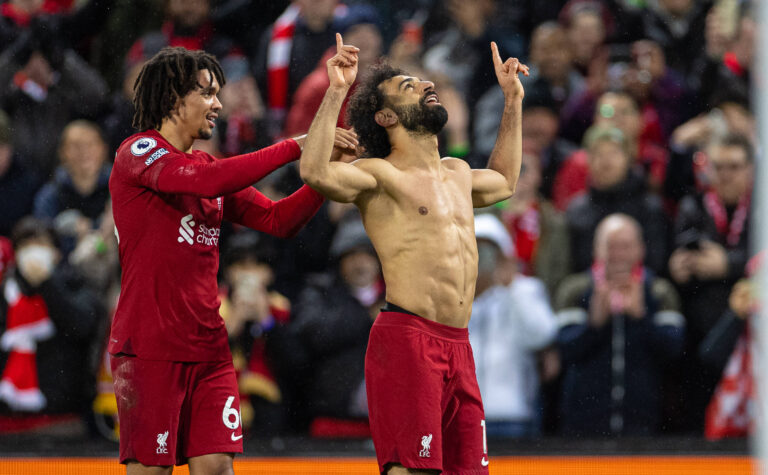 Football - FA Premier League - Liverpool FC v Manchester United, ManU FC LIVERPOOL, ENGLAND - Sunday, March 5, 2023: Liv
