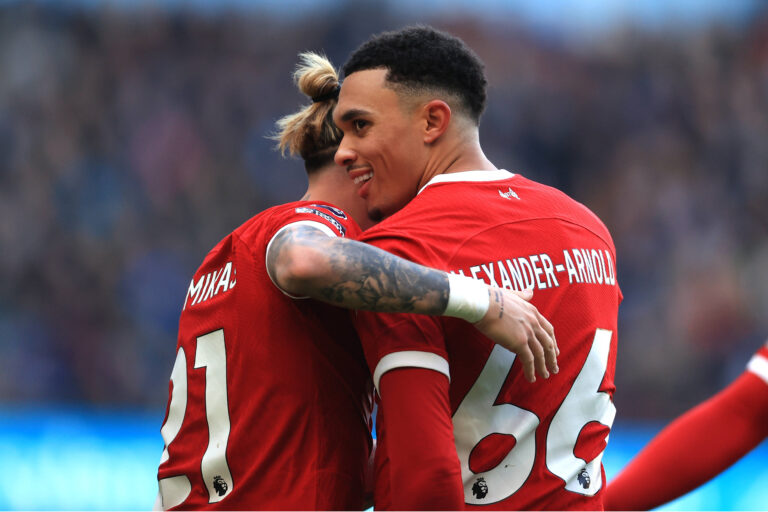 Manchester City v Liverpool FC 25th November 2023 - Premier League - Manchester City v Liverpool - Trent Alexander-Arnol