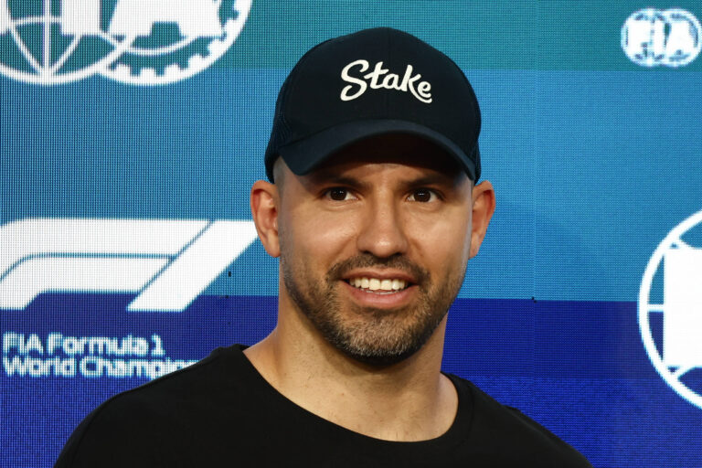 F1 Abu Dhabi Grand Prix 2023 Practice 3 And Qualifying Sergio Aguero after qualifying ahead of the Formula 1 Abu Dhabi G