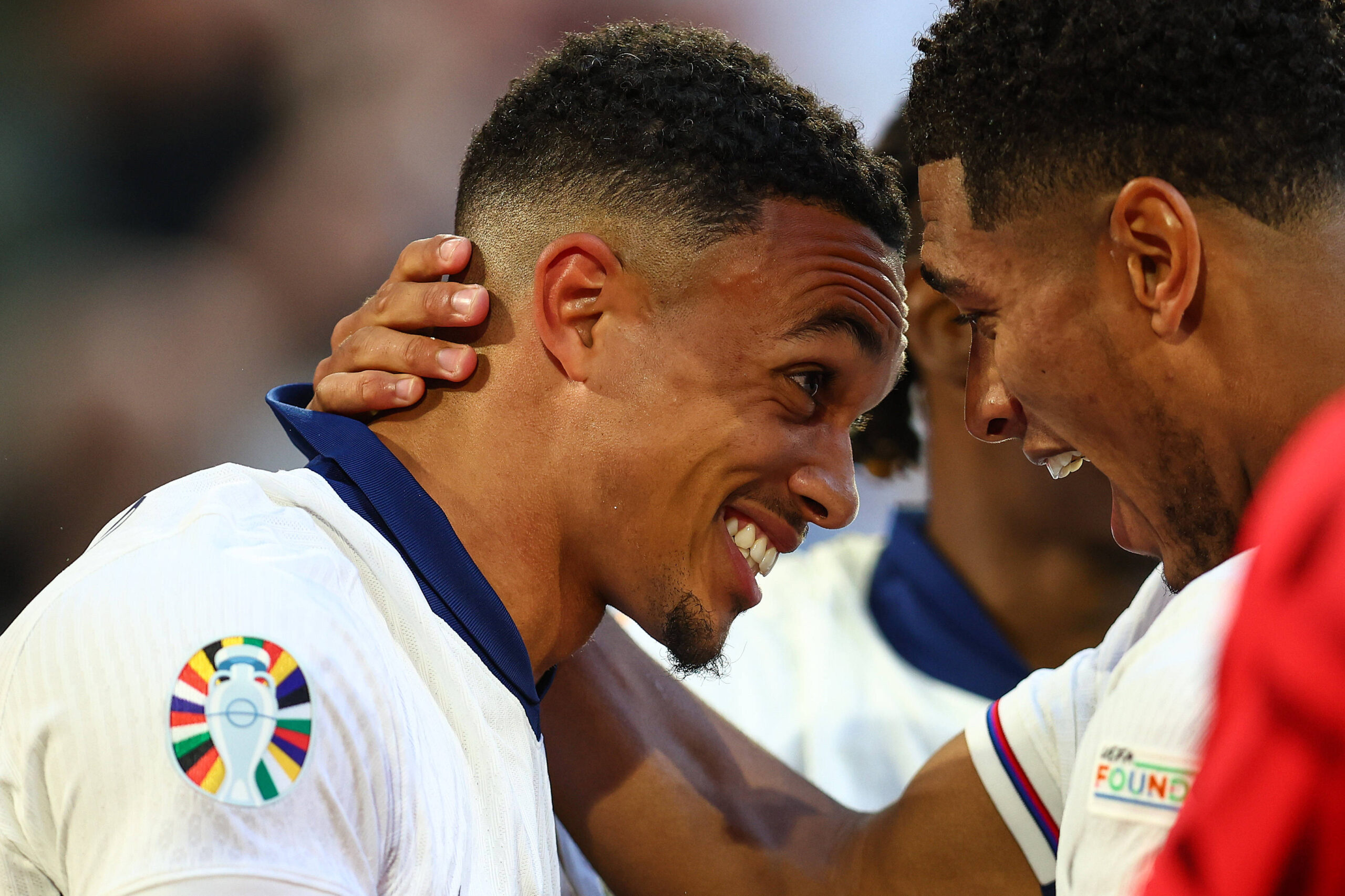 England v Switzerland 6 July 2024, Dusseldorf - UEFA EUROs - Quarter-Final - England v Switzerland - Trent Alexander-Arn