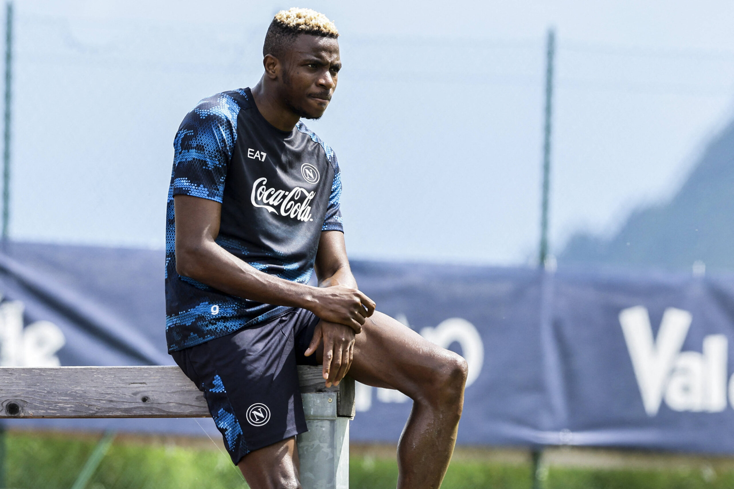 Other - SSC Napoli training Napoli s Nigerian forward Victor Osimhen during SSC Napoli s 2024-25 preseason training camp