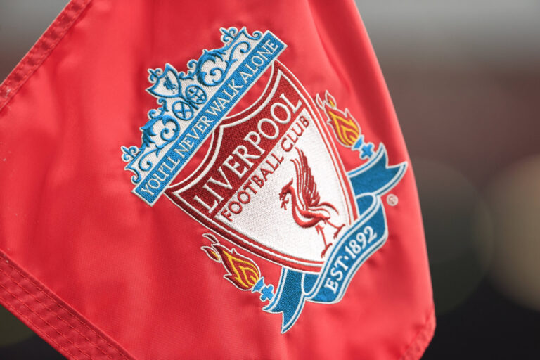 Liverpool v Brentford Premier League 25/08/2024. Liverpool corner flag during the Premier League match between Liverpool