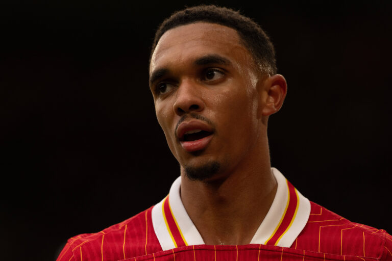Liverpool FC v Brentford FC - Premier League Trent Alexander-Arnold of Liverpool during the Premier League match between