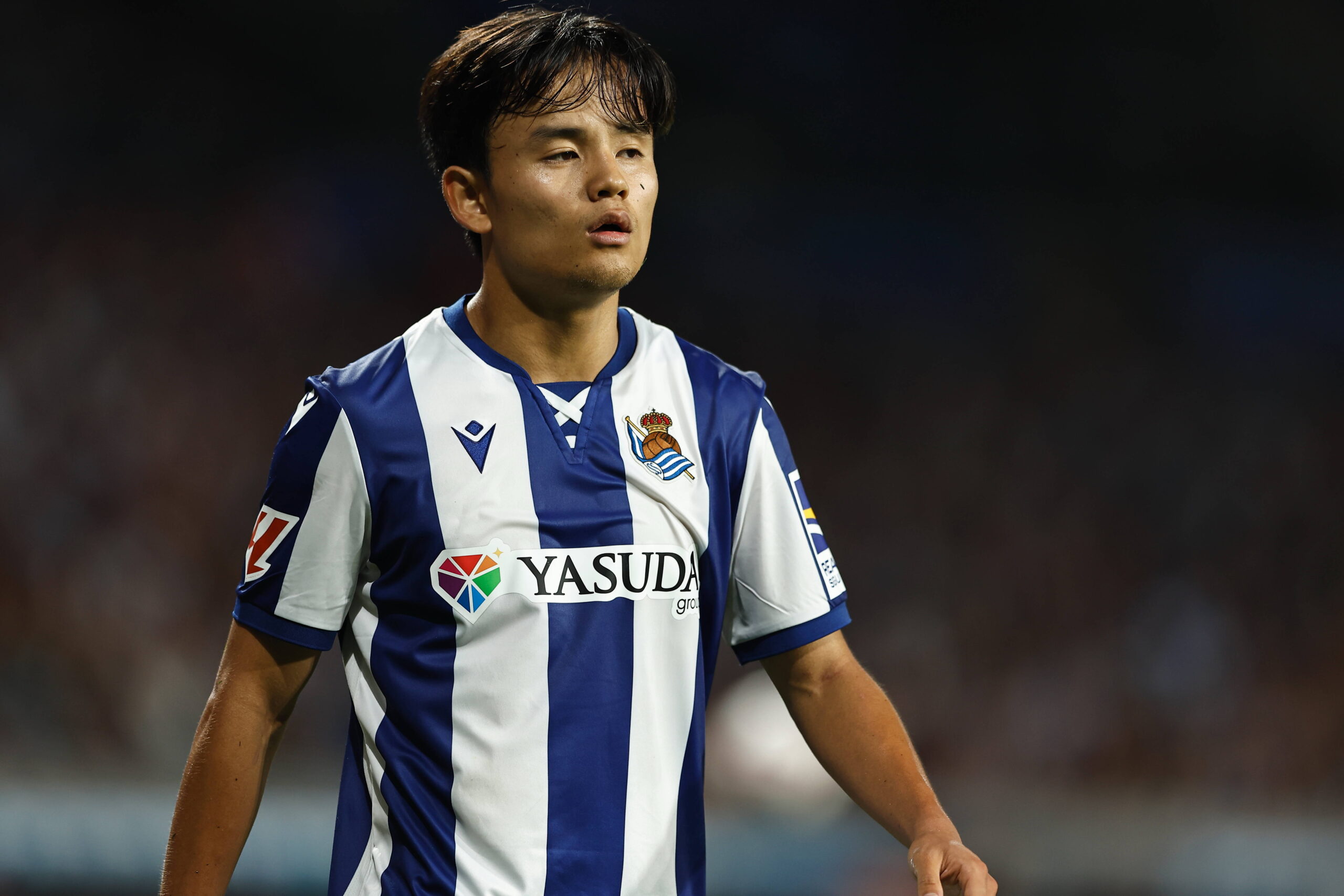 Takefusa Kubo (Sociedad), AUGUST 28, 2024 - Football / Soccer : Spanish LaLiga EA Sports match between Real Sociedad 1-2
