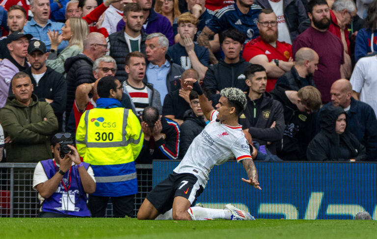 Football - FA Premier League - Manchester United, ManU FC v Liverpool FC MANCHESTER, ENGLAND - Sunday, September 1, 2024
