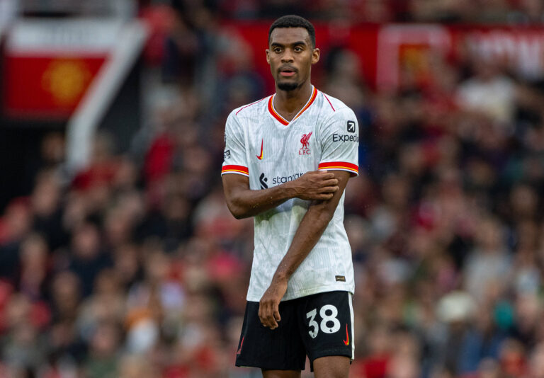 Football - FA Premier League - Manchester United, ManU FC v Liverpool FC MANCHESTER, ENGLAND - Sunday, September 1, 2024