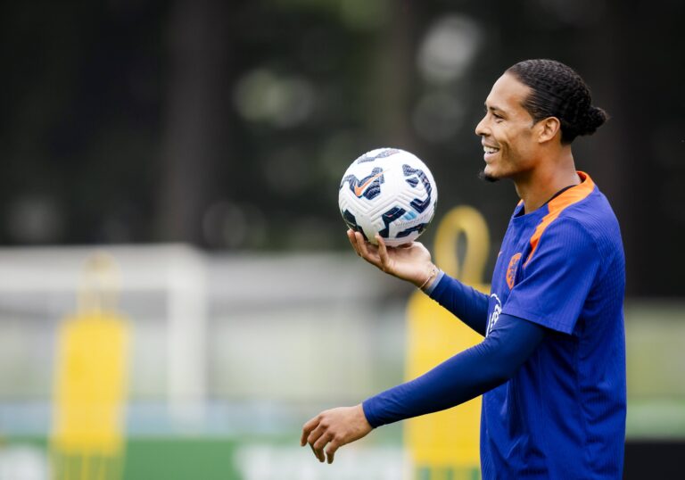 ZEIST - Virgil van Dijk during a training session of the Dutch national team, Nationalteam at the KNVB Campus on Septemb