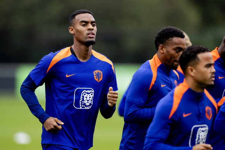 ZEIST - Ryan Gravenberch during a training session of the Dutch national team, Nationalteam at the KNVB Campus on Septem