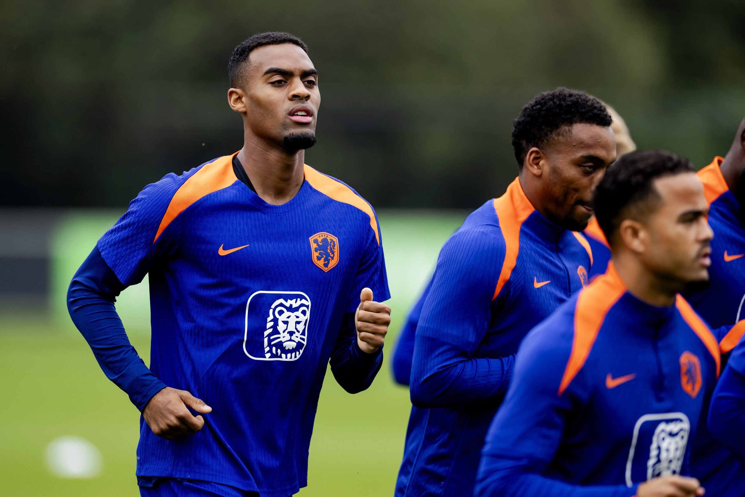 ZEIST - Ryan Gravenberch during a training session of the Dutch national team, Nationalteam at the KNVB Campus on Septem