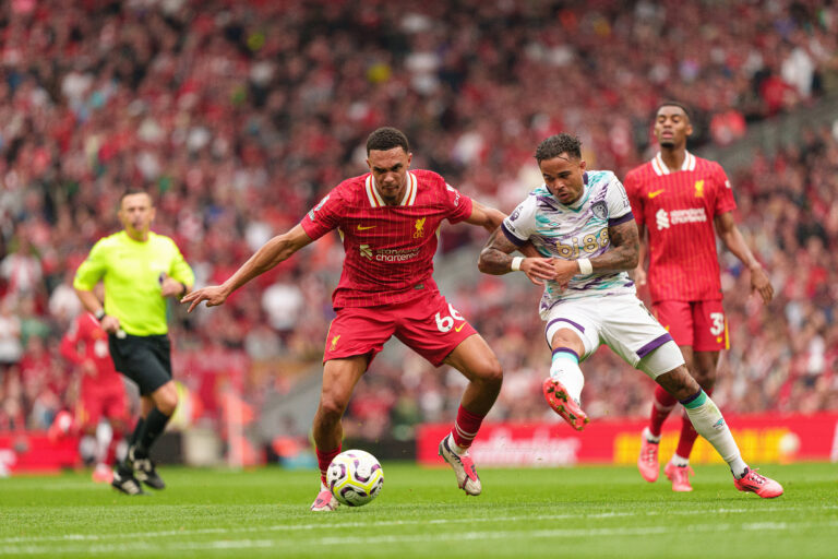 Liverpool FC v AFC Bournemouth - Premier League Liverpool s Trent Alexander-Arnold during the Premier League match betwe