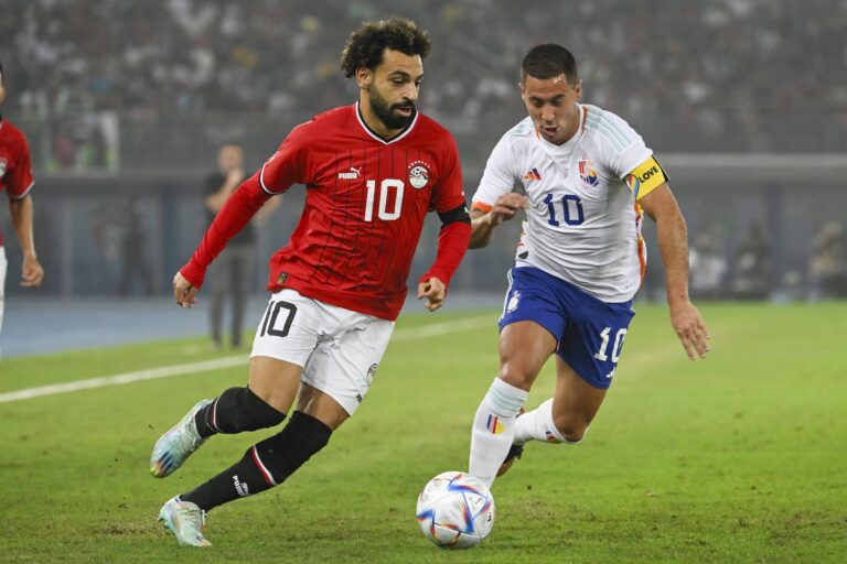 Mohamed Salah and Eden Hazard have been teammates at Chelsea