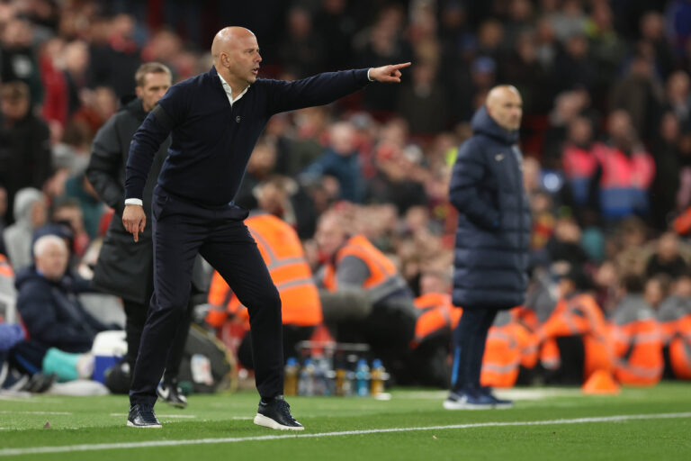 Football - 2024 / 2025 Premier League - Liverpool v Chelsea - Anfield - Sunday 20th October 2024 Liverpool manager Arne