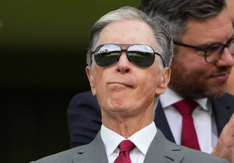 Liverpool owner John W Henry during the Premier League match between Chelsea and Liverpool at Stamford Bridge, London, E