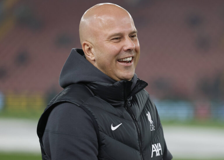 Liverpool FC v Bayer 04 Leverkusen - UEFA Champions League 2024/25 League Phase MD4 Arne Slot, Manager of Liverpool port