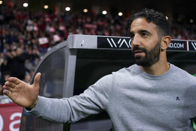 Sporting Clube de Braga v Sporting Clube de Portugal - Liga Portugal Betclic Ruben Amorim, Head Coach of Sporting CP, re