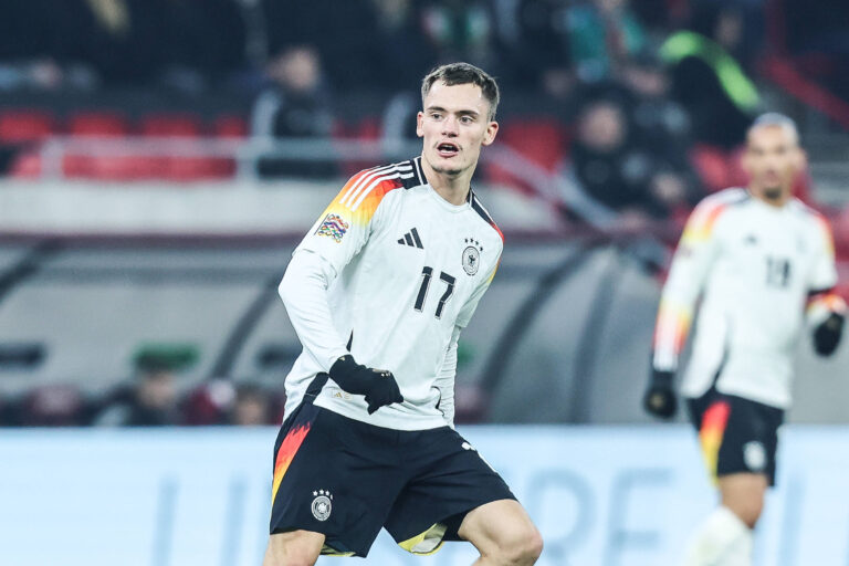 Fussball, UEFA Nations League Saison 2024/2025 Gruppe A3 - 6.Spieltag Ungarn - Deutschland 19.11.2024, Puskas Arena Buda