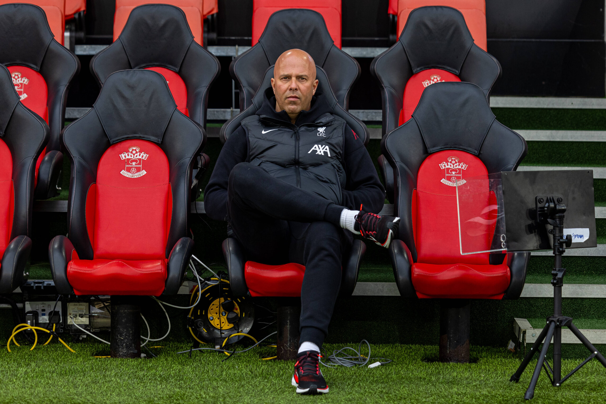 Football - FA Premier League - Southampton FC v Liverpool FC SOUTHAMPTON, ENGLAND - Sunday, November 24, 2024: Liverpool