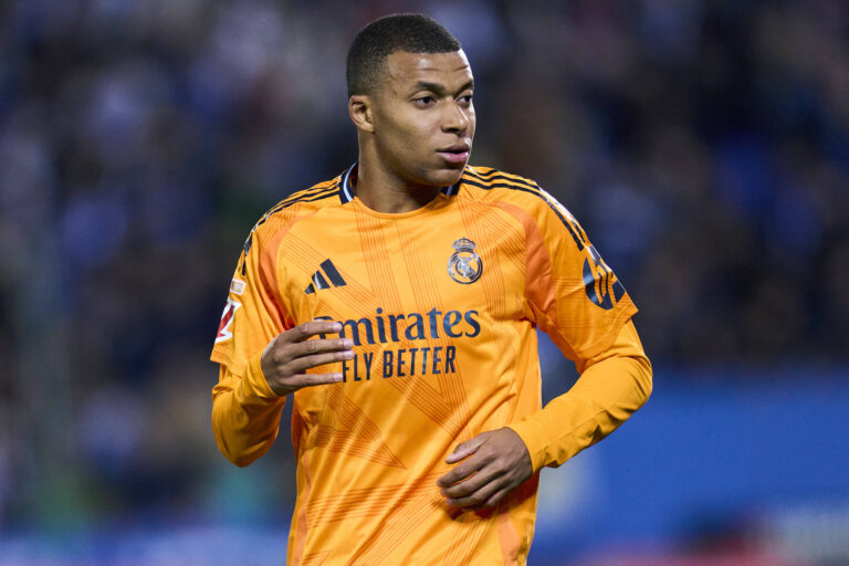 ESP: CD Leganes - Real Madrid CF. La Liga EA Sports. Date 14 Kylian Mbappe of Real Madrid CF during the La Liga EA Sport