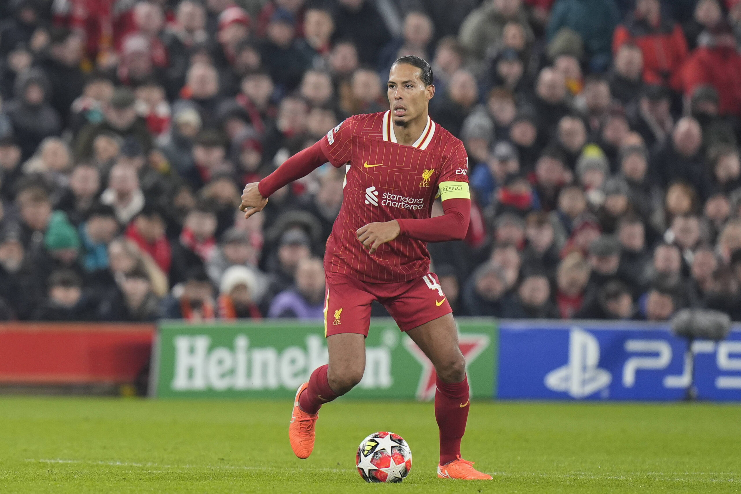 2025 Champions League Football Liverpool v Lille Jan 21st