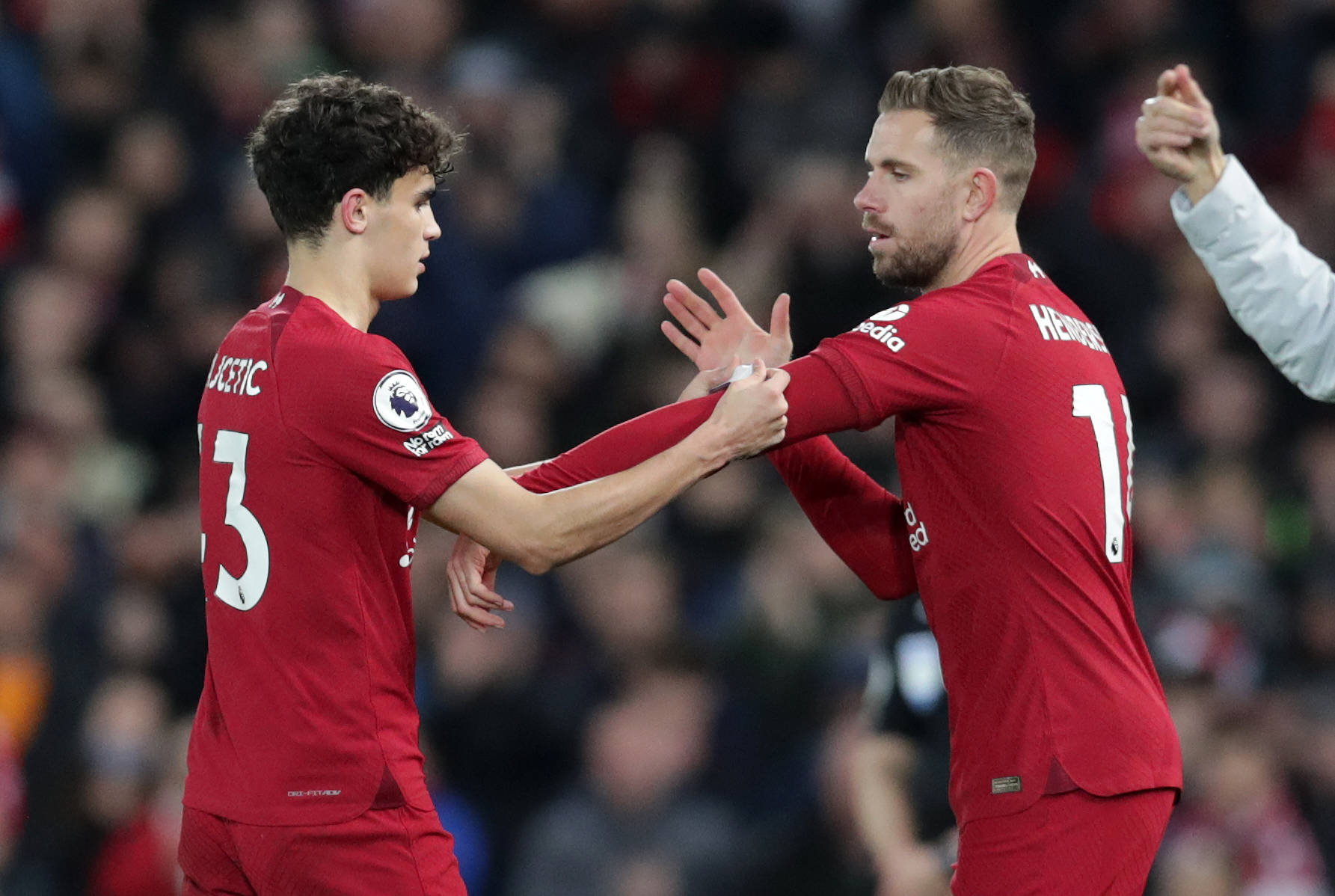 1st March 2023; Anfield, Liverpool, Merseyside, England; Premier League Football, Liverpool versus Wolverhampton Wandere