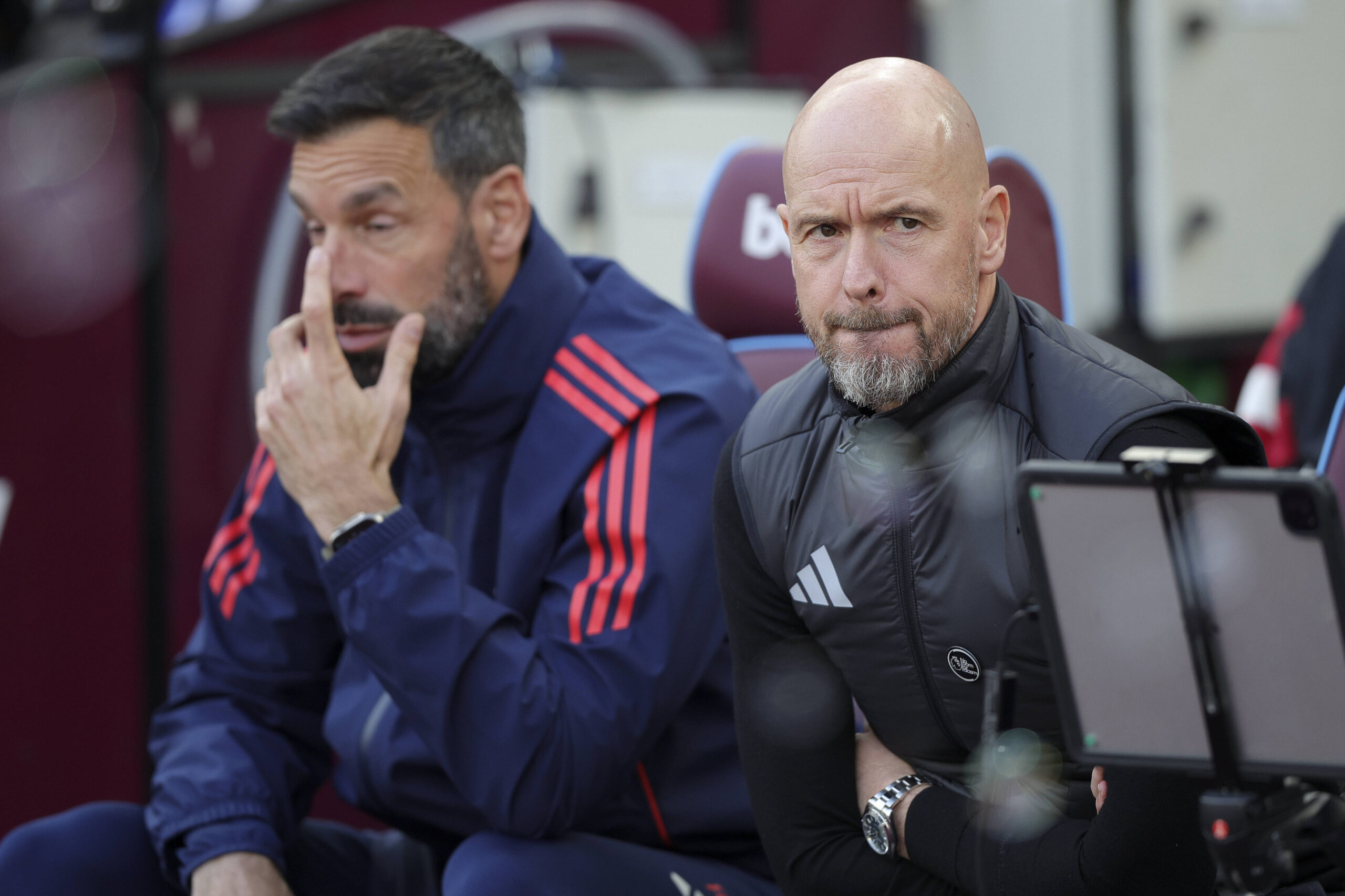 West Ham United FC v Manchester United, ManU FC - Premier League Ruud Van Nistelrooy, Assistant Manager of manchester Un
