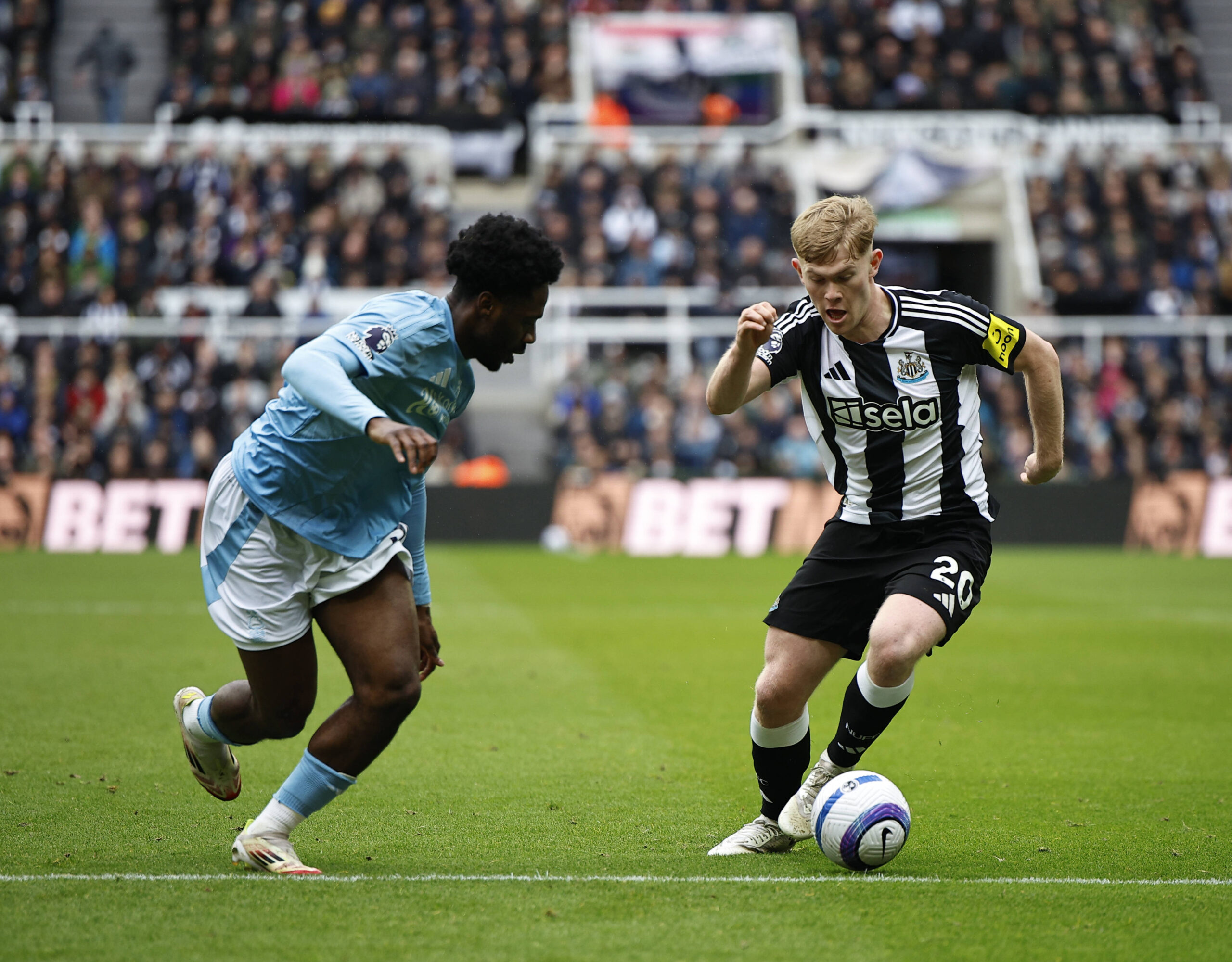 2025 Premier League Football Newcastle v Nottingham Forest Feb 23rd