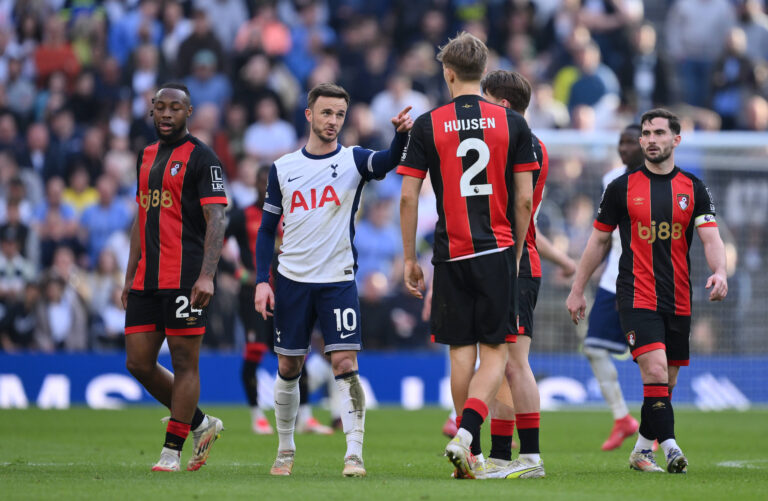 Spurs 2 Bournemouth 2