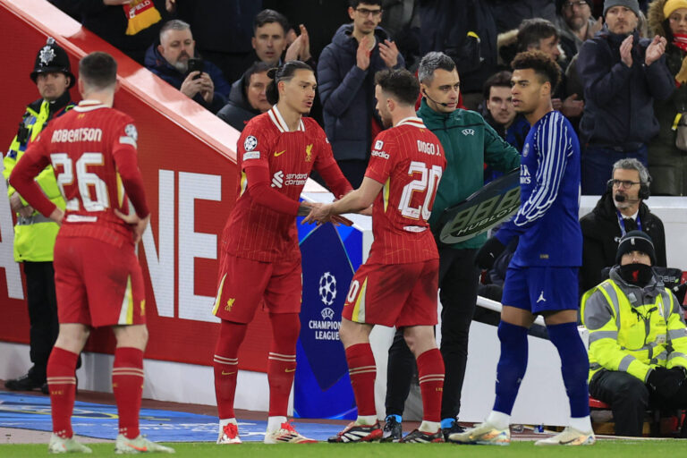 Liverpool v Paris Saint-GermainChampions League11/03/2025.