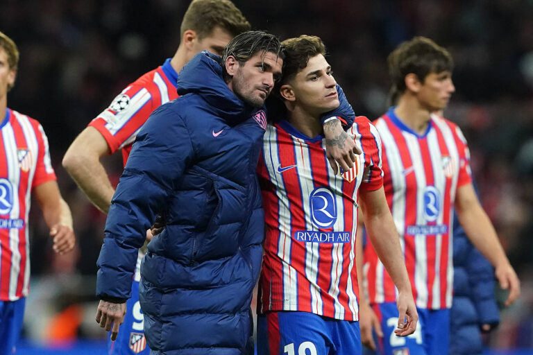 ATLETICO DE MADRID v REAL MADRID CF. CHAMPIONS LEAGUE 2024/2025. ROUND OF 16. 2ND LEG MATCH.