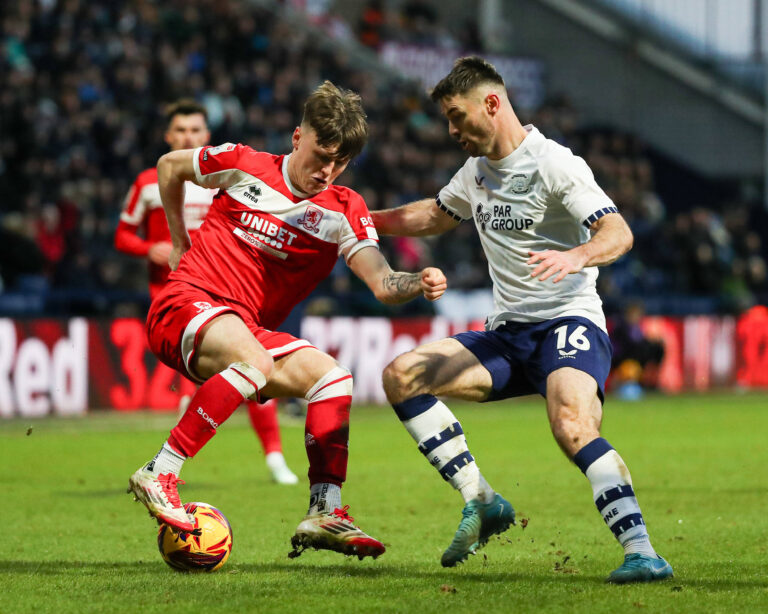 Sky Bet Championship Preston North End v Middlesbrough