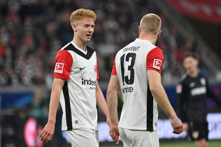 Fussball 1.Bundesliga, Eintracht Frankfurt  - VfB Stuttgart