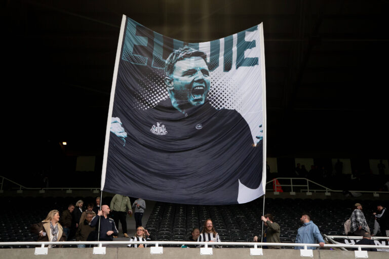 Newcastle v Manchester United, Premier League, Football, St James Park, Newcastle upon Tyne, Tyne and Wear, UK - 13 Apr 2025